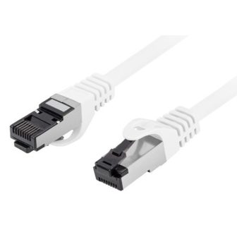 Lanberg PCF8-10CU-0100-W cable de red Blanco 1 m Cat8.1 S/FTP (S-STP)