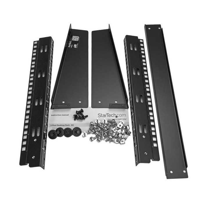 StarTech.com Rack de 8U de Marco Abierto - Rack de Sobremesa de 2…