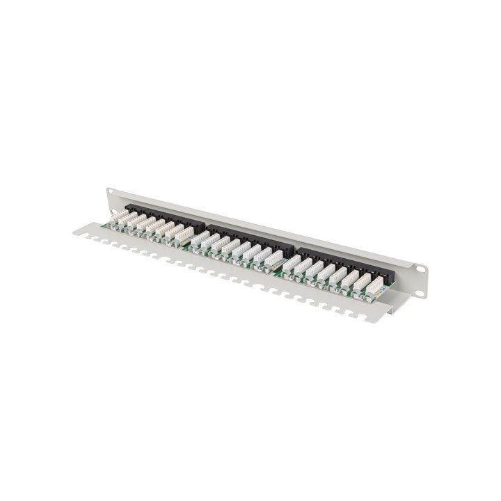 Lanberg Patch Panel 24 Ports 1U 19-Inch Cat.6 UTP with Cable…