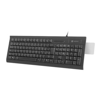 Natec NKL-2052 Office Keyboard USB QWERTY Spanish Black