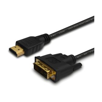 Cable HDMI a DVI 18+1 1.5m savio cl-10 m/m (SAVKABELCL-10)
