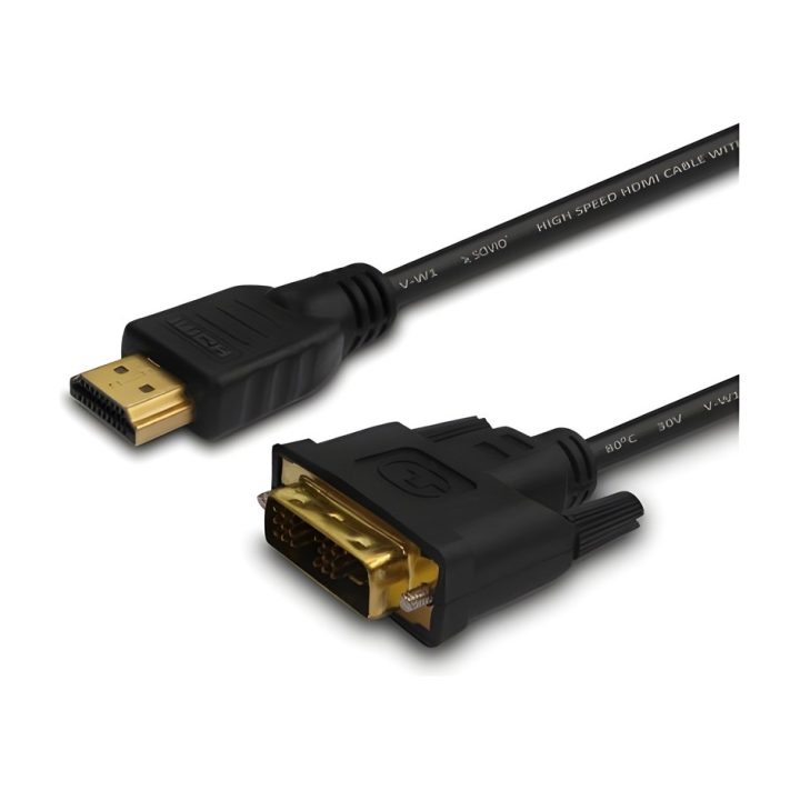 HDMI to DVI 18+1 Cable 1.5m Savio CL-10 M/M (SAVKABELCL-10)