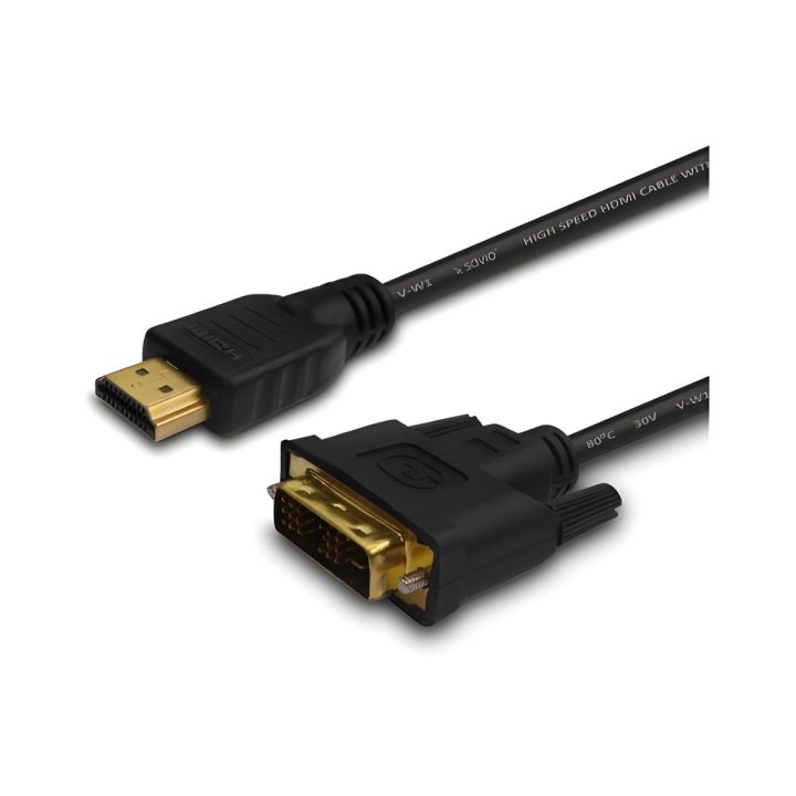 HDMI to DVI 18+1 Cable 1.5m Savio CL-10 M/M (SAVKABELCL-10)