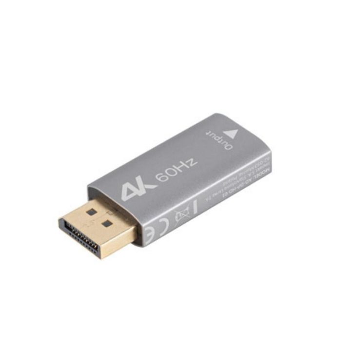 Adaptador 4K DisplayPort para HDMI Lanberg macho-fêmea (AD-DP-HD-01)
