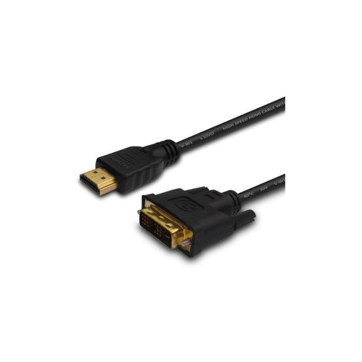 Cabo HDMI para DVI 18+1 1.5m savio cl-10 m/m (SAVKABELCL-10)