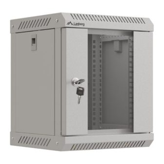 Lanberg WF11-3306-10S 6U Wall-Mount Rack Cabinet Gray