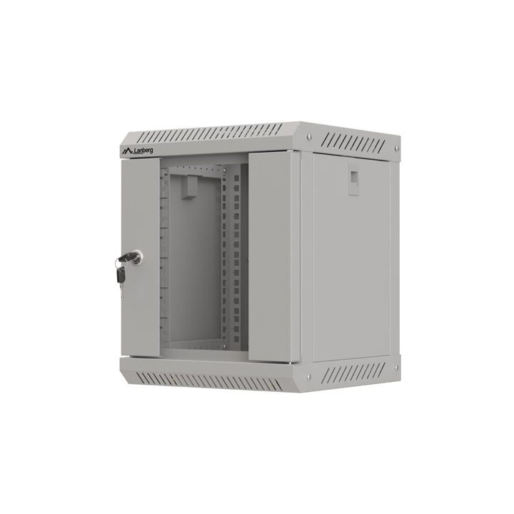 Lanberg WF11-3306-10S 6U Wall-Mount Rack Cabinet Gray