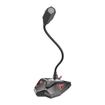 GENESIS Radium 100 Preto, Vermelho Microfone para PC