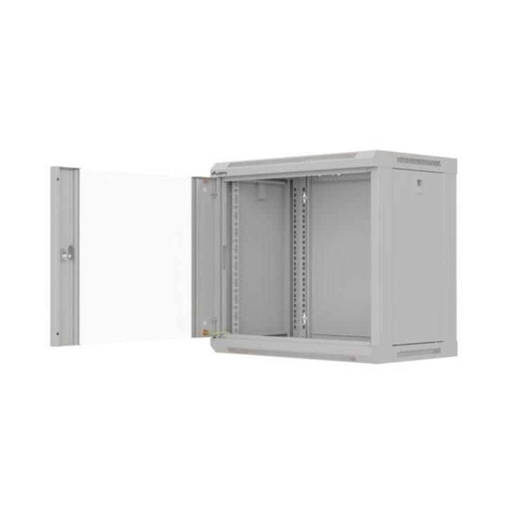 Lanberg WF03-5309-10S armário rack 9U Bastidor de parede Preto