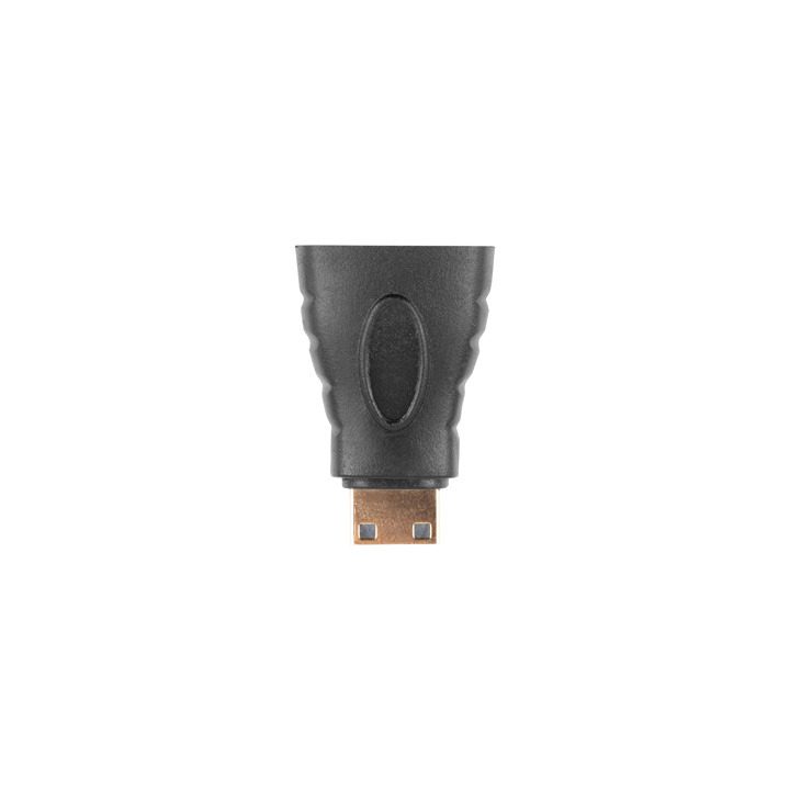 Adaptador Lanberg HDMI fêmea para HDMI mini C macho (AD-0037-BK)