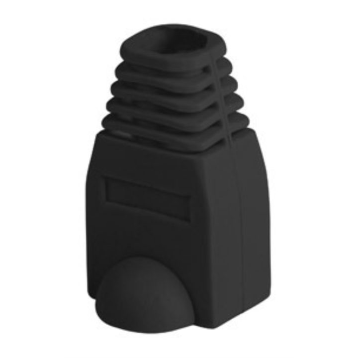 Lanberg PLB-1000-BK RJ45 Connector Protective Boot Pack of 100 Black