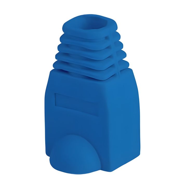 Lanberg PLB-1000-B RJ45 Connector Protective Boot Pack of 100 Blue