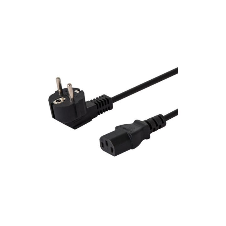 Cabo de alimentação 1.8m Schuko-IEC C13 Savio CL-98 (SAVKABELCL-98)