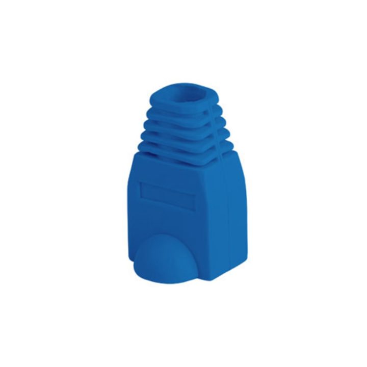 Lanberg PLB-1000-B RJ45 Connector Protective Boot Pack of 100 Blue