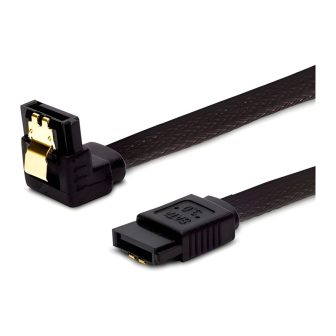 Savio GAK-04 Black Angled SATA Cable (SAVGAK-04)
