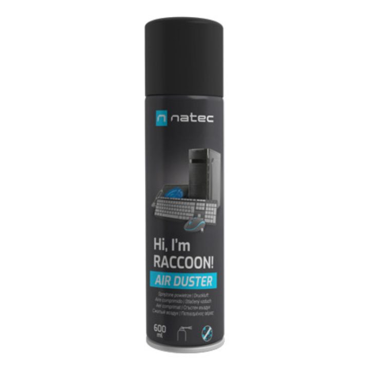 Natec Racoon Air limpiador de ar comprimido 600 ml (NSC-1763)