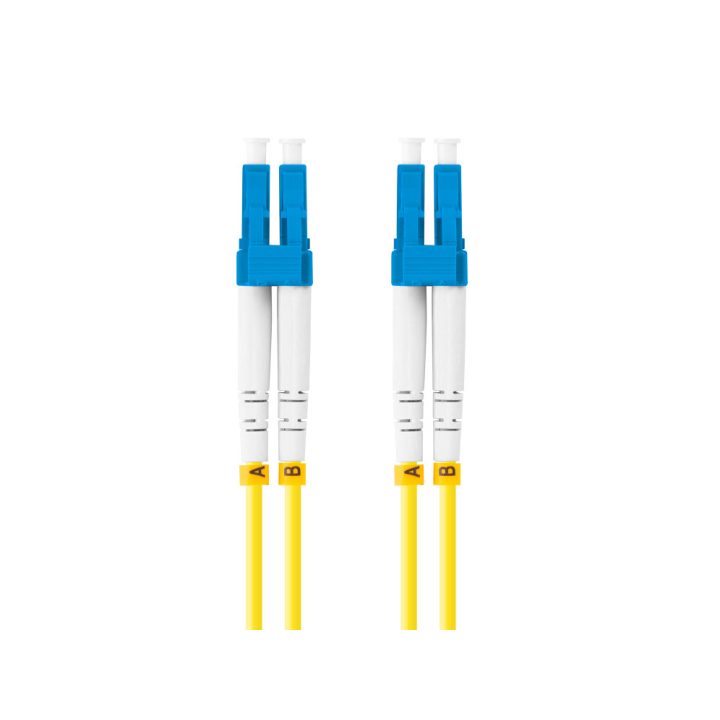 Lanberg 1m Single Duplex LC-UPC Fiber Optic Patch Cable G657A1 LSZH…