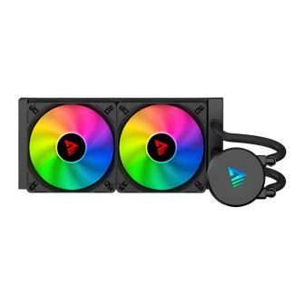 Disipador de refrigeração líquida Savio Velox 240 mm ARGB…