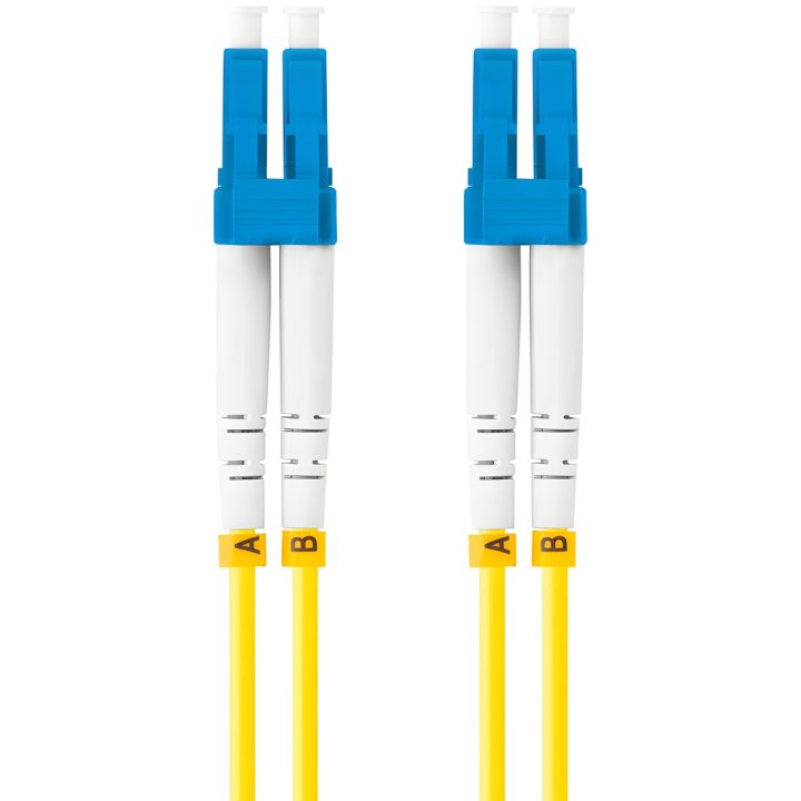 Lanberg 1m Single Duplex LC-UPC Fiber Optic Patch Cable G657A1 LSZH…
