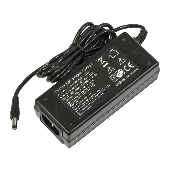MikroTik 48POW Power Adapter and Inverter Black