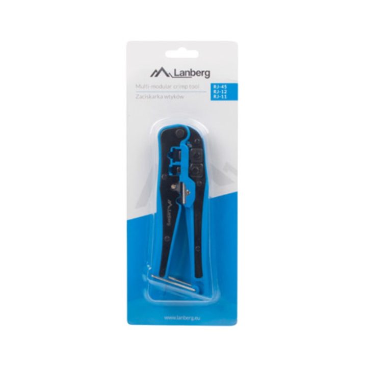 Alicate de cravar Lanberg universal nt-0202 RJ45-RJ11-RJ12