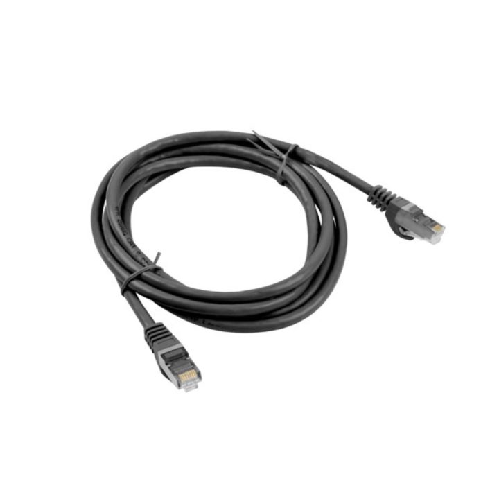 Lanberg Cat.6 FTP Patch Cable 0.5m Black Fluke Passed…