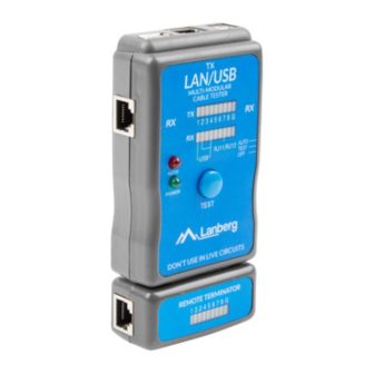 Testeador network Lanberg nt-0403 RJ45-RJ11-USB