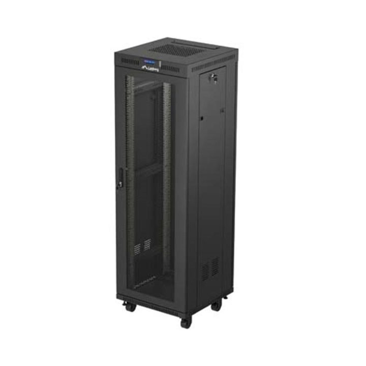 Lanberg FF01-6637-23BL 37U Free-standing Rack Cabinet Black