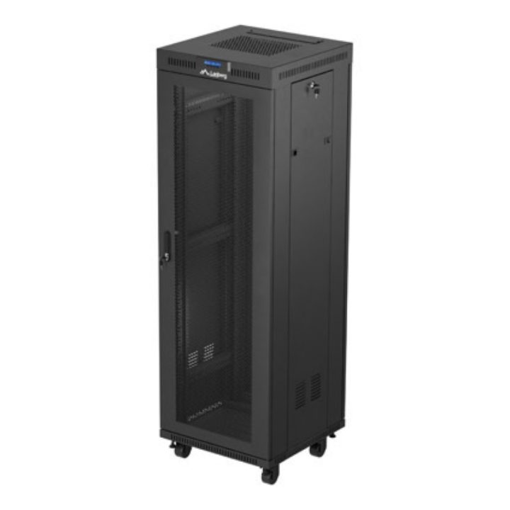Lanberg FF01-6637-23BL 37U Free-standing Rack Cabinet Black