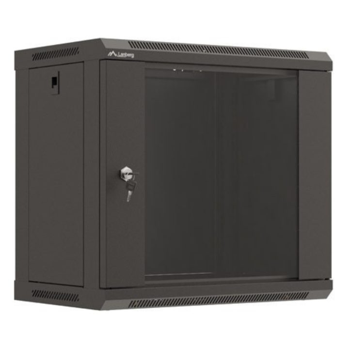 Lanberg WF03-5309-10B 9U Rack Wall Mount Cabinet Black