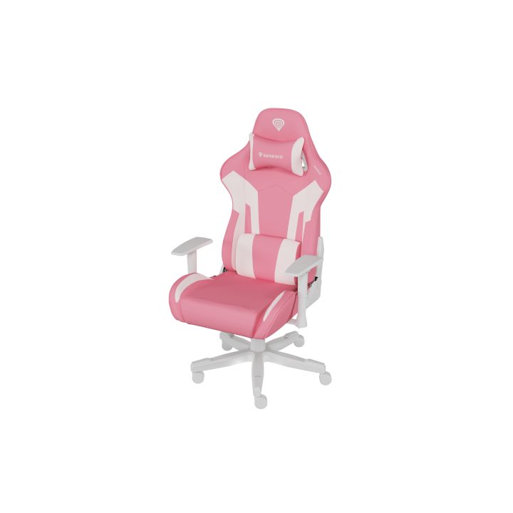 GENESIS Nitro 710 PC Gaming Chair Inflatable Seat White