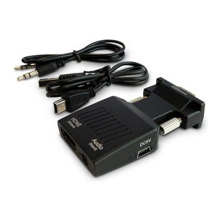 Savio CL-145 M/H VGA to HDMI Adapter (SAVKABELCL-145)