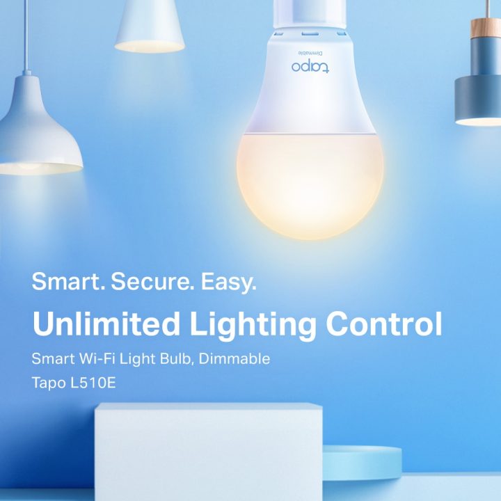 TP-Link Tapo L510E (2-PACK) iluminação inteligente Lâmpada…