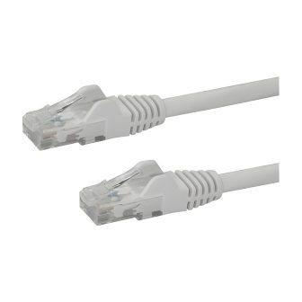StarTech.com Cable de 7m Blanco de Red Gigabit Cat6 Ethernet RJ45 sin…