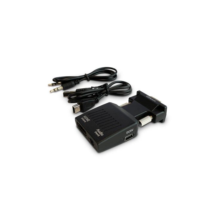 Savio CL-145 M/H VGA to HDMI Adapter (SAVKABELCL-145)