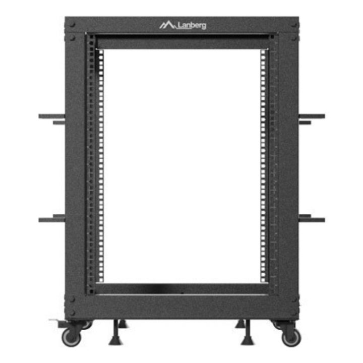 Lanberg OR01-6115-B 15U Open Rack Cabinet Standalone Black