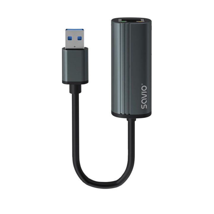 Savio AK-55 USB-A to RJ45 Ethernet Adapter (SAVAK-55)