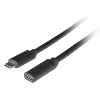 Lanberg CA-USBE-20CC-0005-BK cabo USB USB 3.2 Gen 1 (3.1 Gen 1) 0,5 m…