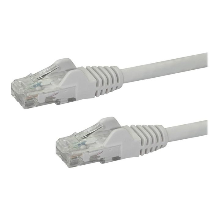 StarTech.com 7m White Gigabit Cat6 Ethernet RJ45 Snagless Network…