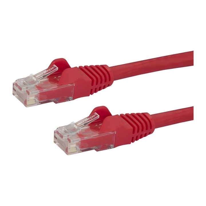 StarTech.com Cabo de Rede Gigabit Cat6 Ethernet RJ45 de 10 m Vermelho…