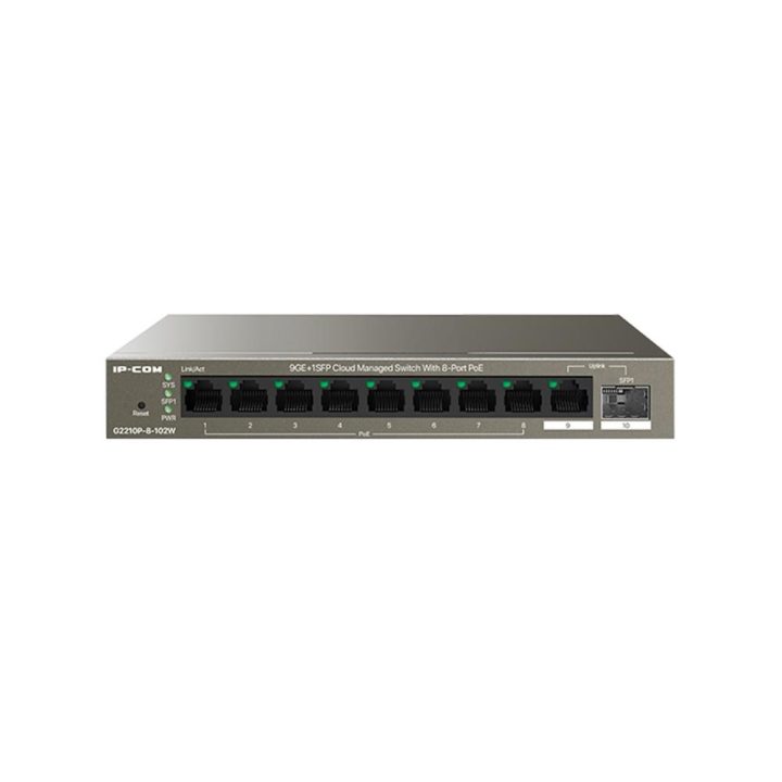 Switch IP-com G2210P-8-102W 10 portas