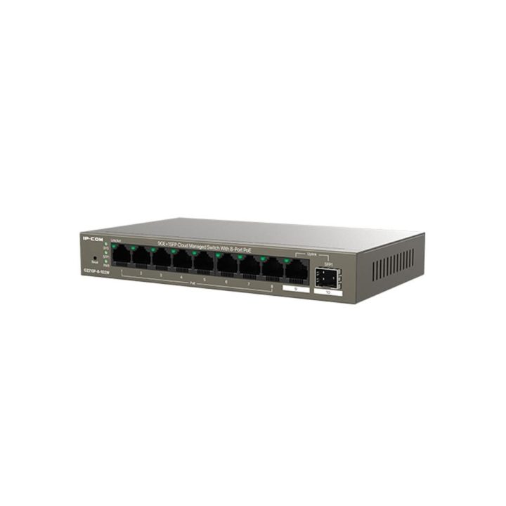 Switch IP-com G2210P-8-102W 10 portas
