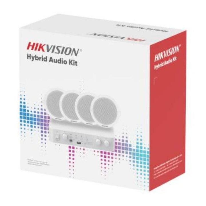 Hikvision DS-QAE1KA80206-4 Kit 1xAmpl 4xAlta Techo (347000223)