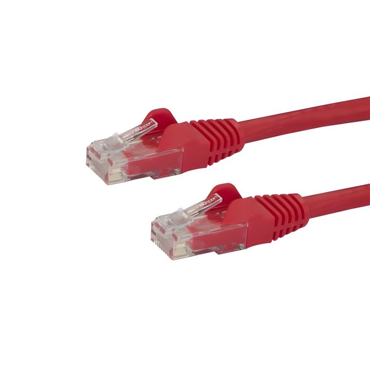 StarTech.com 10m Red Gigabit Cat6 Ethernet RJ45 Snagless Network Cable