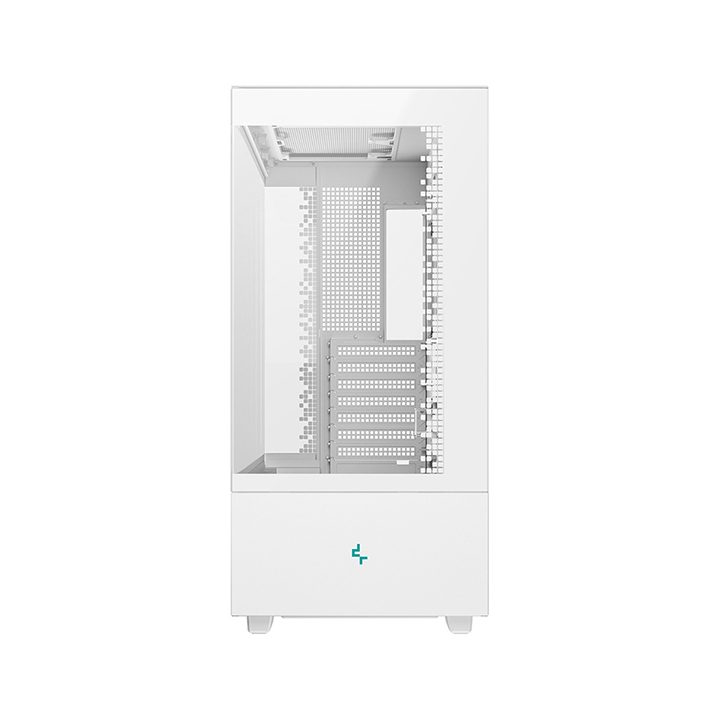 Caixa de PC gaming Deepcool ATX CH690 vidro temperado branca…