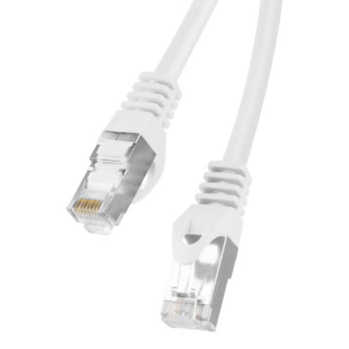 Cabo de rede Lanberg PCF6-10CC-0100-W branco 1 m Cat6 F/UTP (FTP)