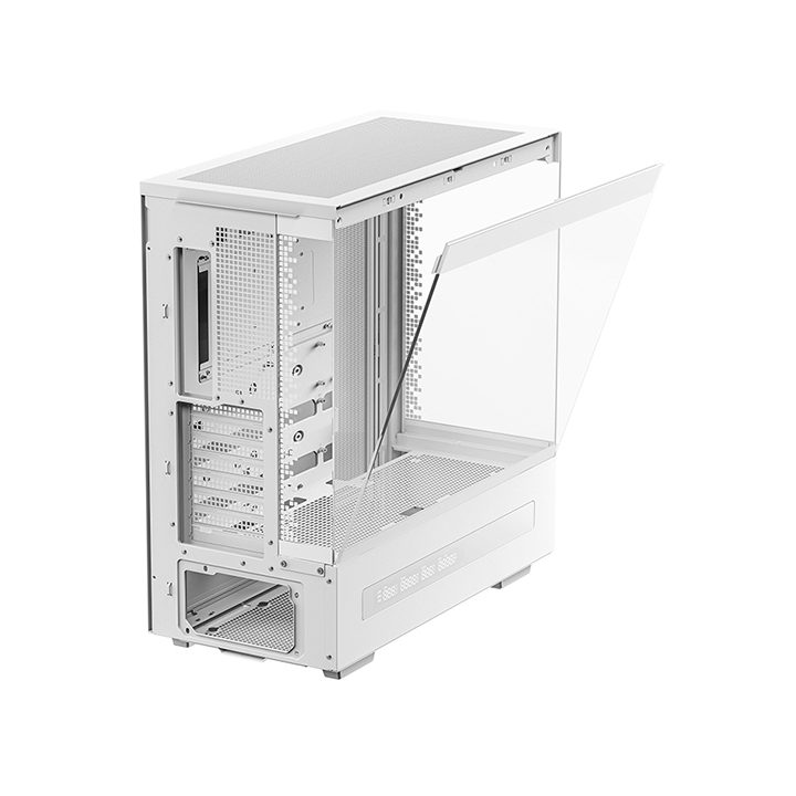 Deepcool ATX CH690 Tempered Glass White Gaming PC Case…