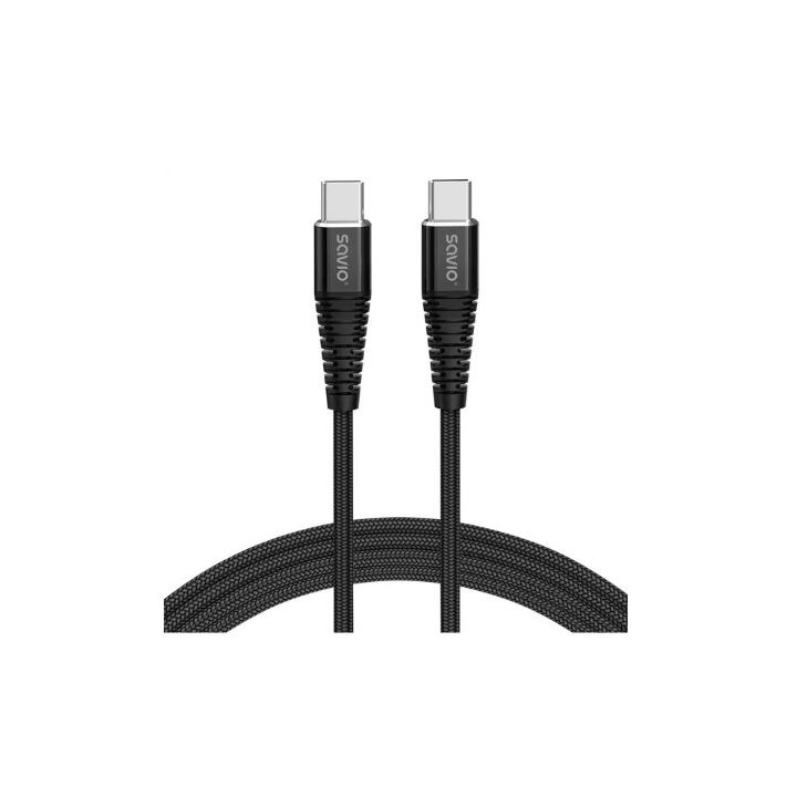 Cable USB-C a USB-C savio 5a 1m cl-159
