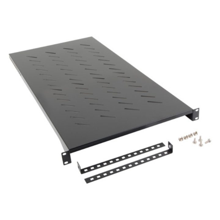 Bandeja fixa Lanberg 1U 483x900mm até 25kg rack 19 polegadas preto…