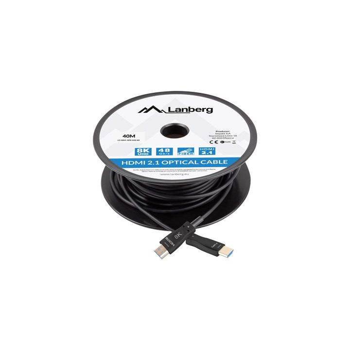 Lanberg CA-HDMI-30FB-0400-BK HDMI cable 40 m HDMI Type A (Standard)…